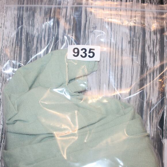 Umgee Women’s Small Sage Green Cold Shoulder Top Lace Crochet Detail Boho - Picture 11 of 12